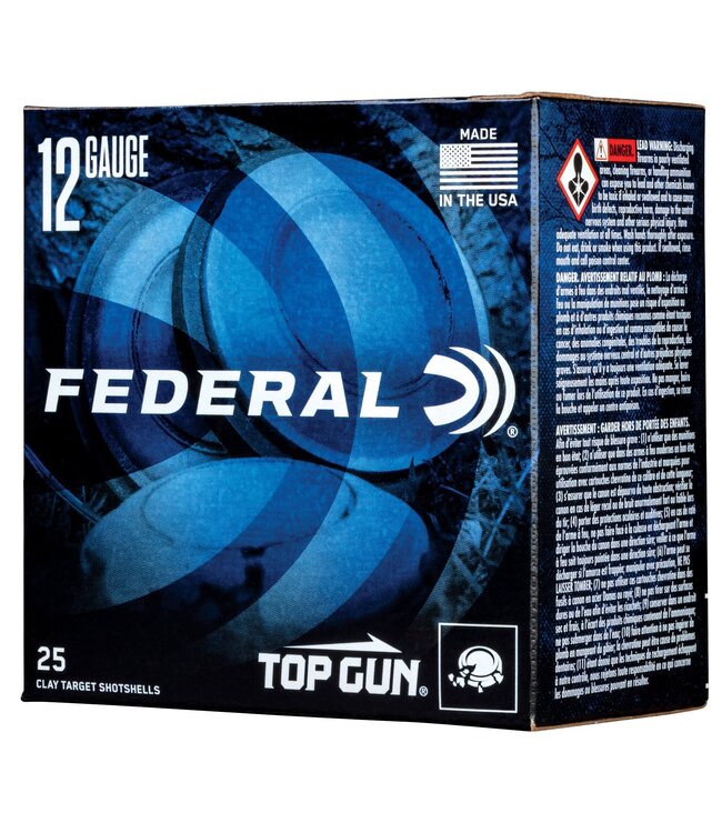 Top Gun 12GA Target Load 2  3/4"  1 1/8oz  25/Box