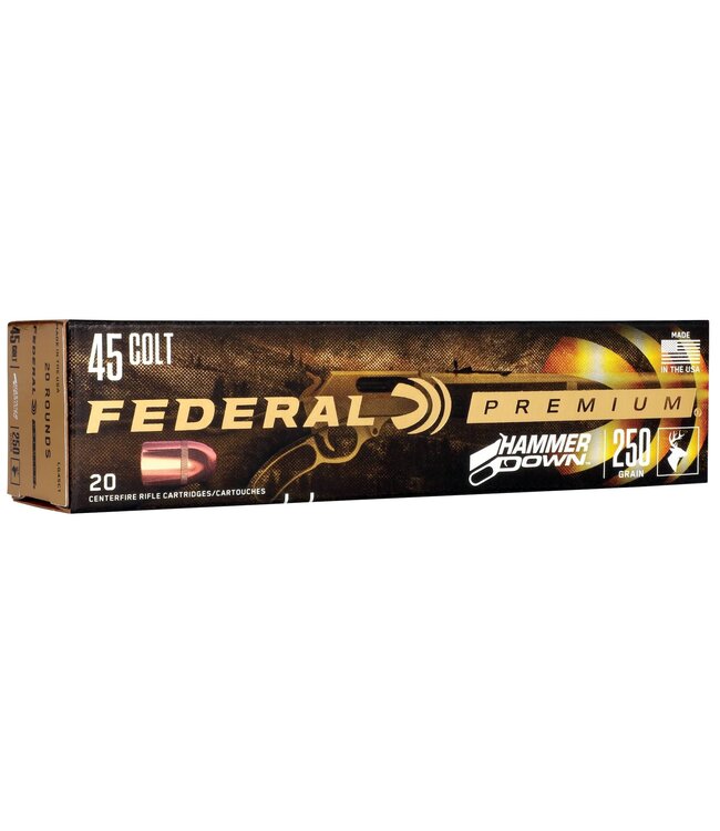 Premium Hammer Down Ammo 45 Colt 250gr BSP 20rd