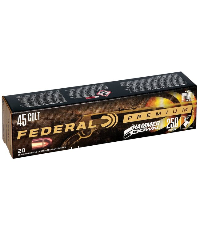 Premium Hammer Down Ammo 45 Colt 250gr BSP 20rd