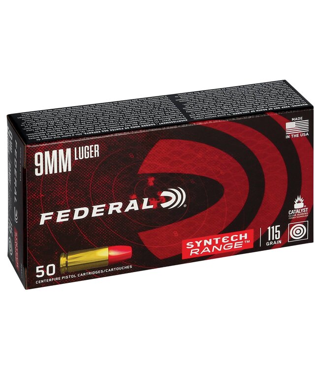 Ammo American Eagle Syntech TSJ  9mm Luger 115gr  50 Rnds