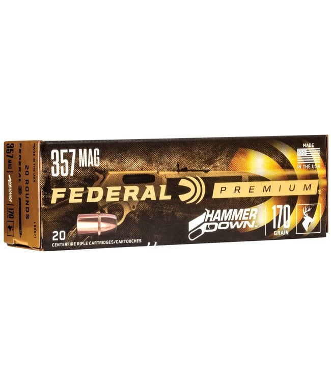 Ammo Hammer Down 357 Mag 170gr 20 Rnds