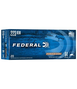 Ammo Power Shok 223 Rem 64gr JSP 20rd