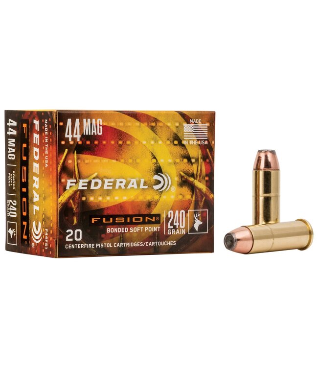 Fusion 44 Magnum Ammunition 20 Rd Fusion SP 240gr