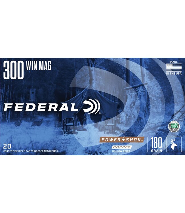 Power Shok Copper 300 Win Mag 180gr