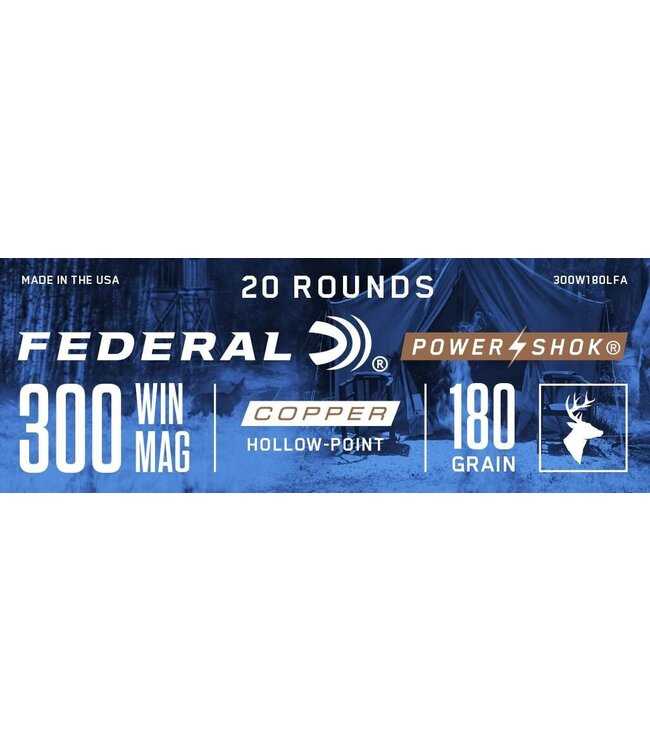 Power Shok Copper 300 Win Mag 180gr