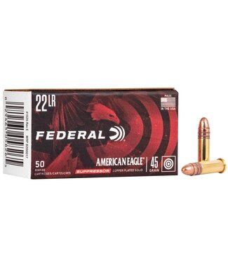 American Eagle Suppressor 22LR Ammo 45gr CPS 50rd