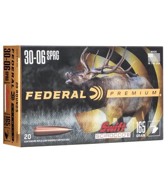 Premium 30-06 SPRG 165gr Swift Scirocco II