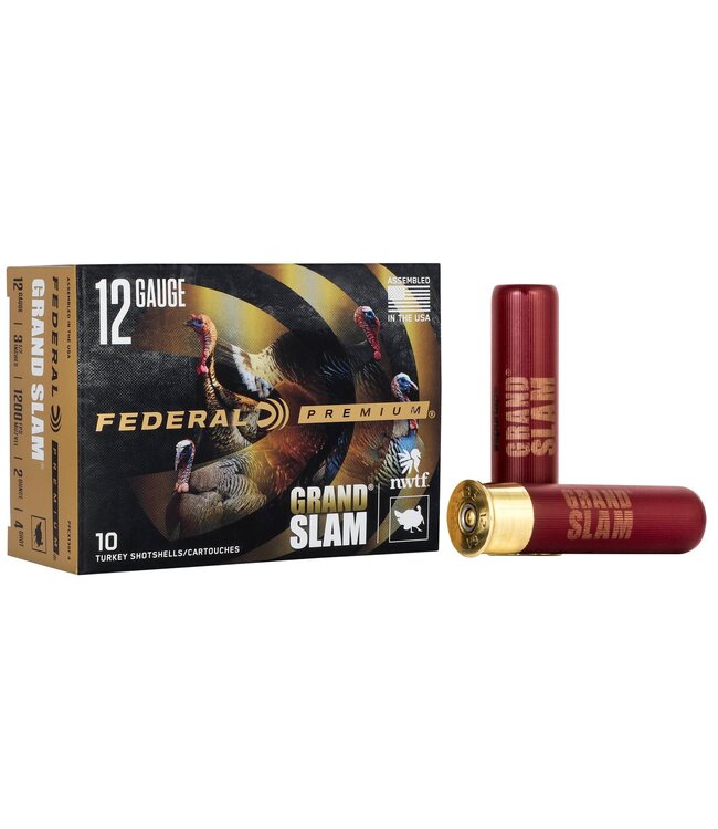 Premium SS 12GA 3 1/2 Inch Grand Slam 2oz 4 Shot