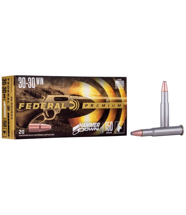 Ammo Premium HammerDown 30-30 Win 150gr BHP 20 Rnds