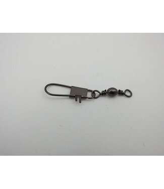 Swivel Barrel w/interlock snap BLK sz 5, 5pc