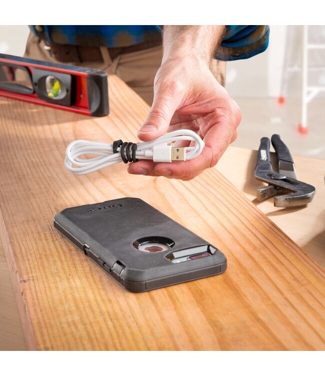 Nite Ize Gear Tie Reusable Rubber Twist - Black - 6" - 2 Pack