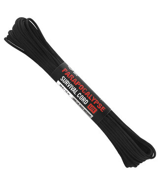 Atwood Rope Parapocalypse Lite Cord 1/8 x 50ft 200lb Black