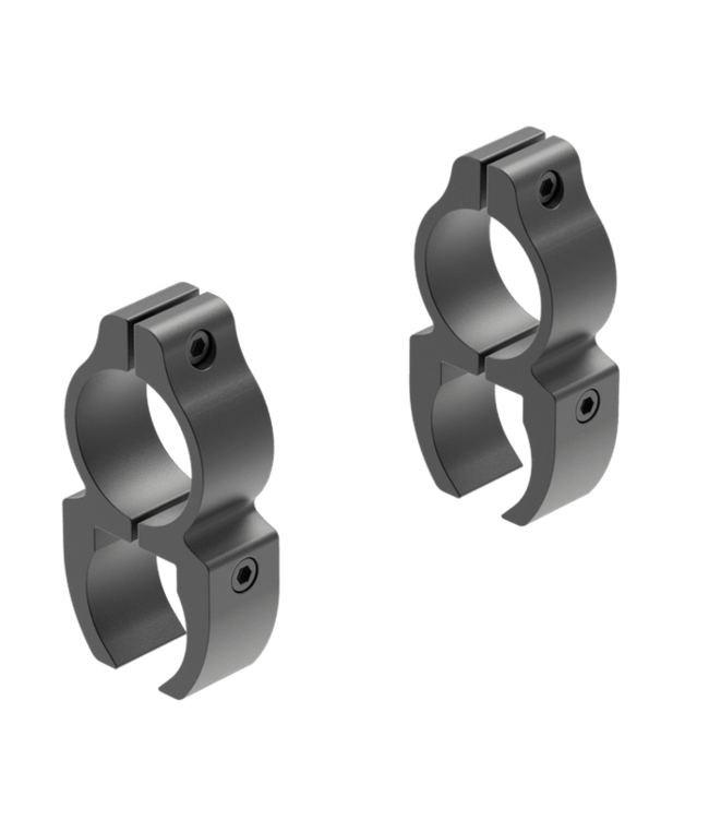 Leupold Rifleman 1in 22 RF 3/8in Detachable See Thru Rings Matte