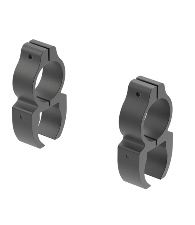 Leupold Rifleman 1in 22 RF 3/8in Detachable See Thru Rings Matte