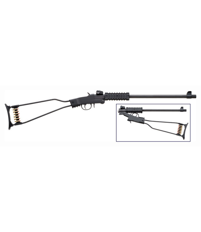 Chiappa Little Badger Rimfire Single Shot Rifle 17HMR 16.5in Black