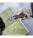 Tellus ATK Folding Knife Olive Drab Orange