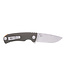 Tellus ATK Folding Knife Olive Drab Orange