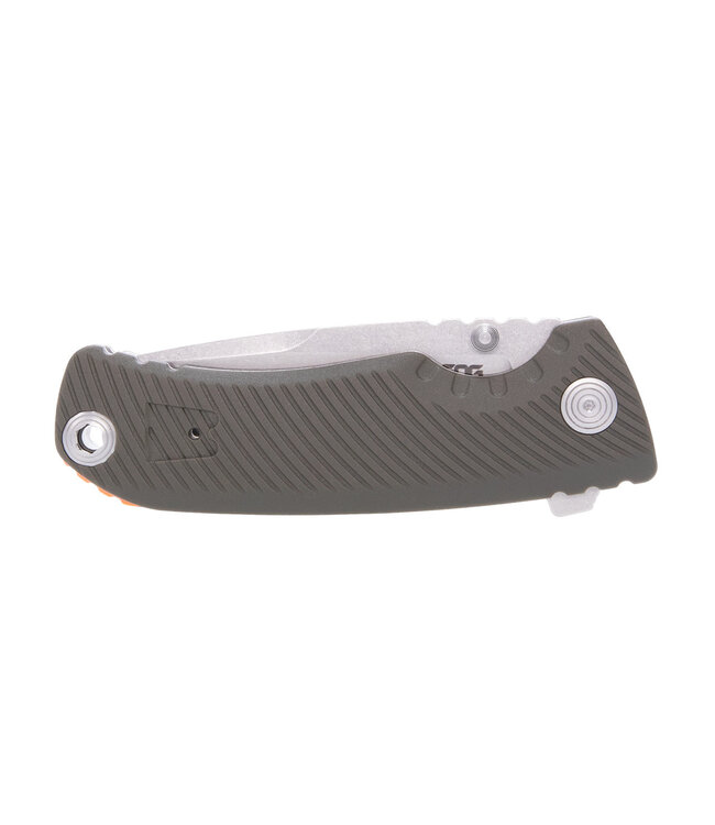 Tellus ATK Folding Knife Olive Drab Orange