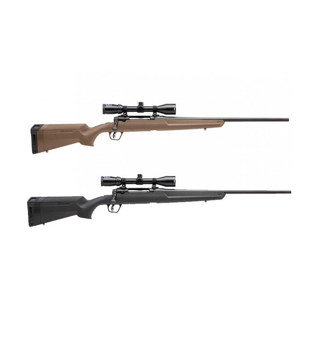 Savage Axis 2 XP, 223REM, W/3-9x40 Scope, 22", 4+1Rnd, Black/Grey