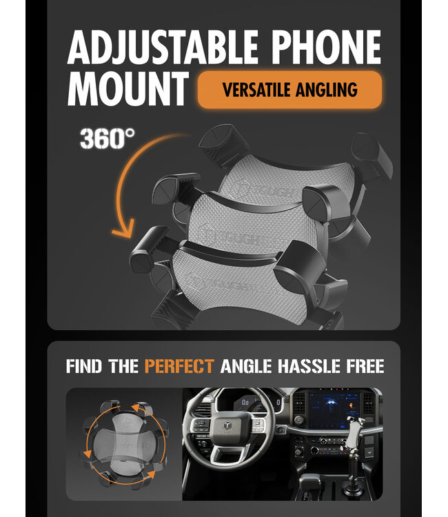 Boom Cup Holder Mount