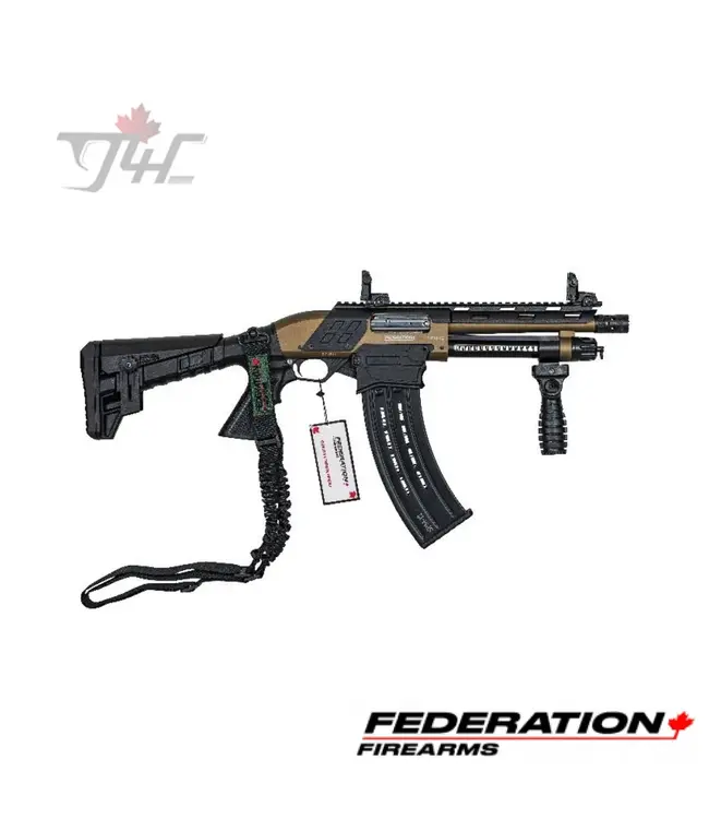 Federation Firearms SPM 12ga Pump 9in 10rd Black