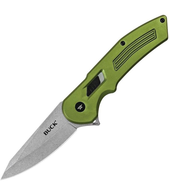 Buck Knives Buck 262ODS Hexam SUR Lock Stonewash Knife OD Green