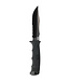 Seal Pup Elite Black Tini Serrated w/Sheath
