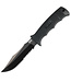 Seal Pup Elite Black Tini Serrated w/Sheath