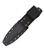 Seal Pup Elite Black Tini Serrated w/Sheath