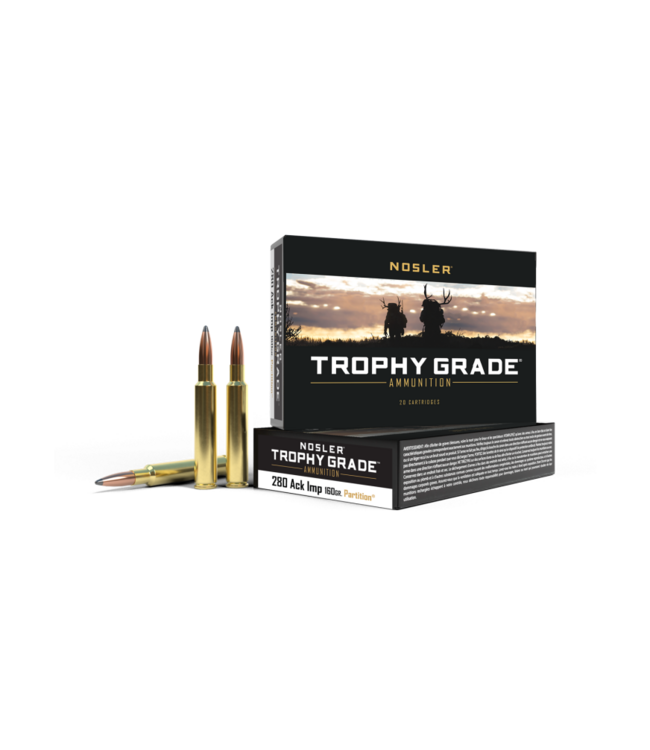Nosler Partition Ammunition  280AI - 160gr Partition