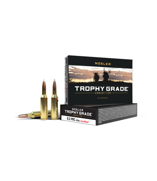 Nosler Trophy Grade Accubond Ammunition  6.5 PRC - 140gr AB