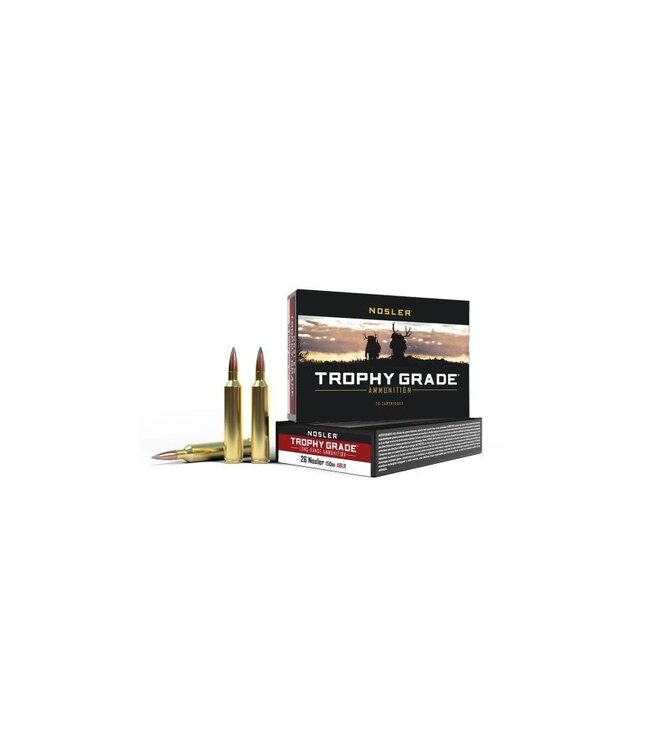 Nosler Trophy Grade Accubond LR Rifle Ammunition 26 Nosler - 150gr ABLR