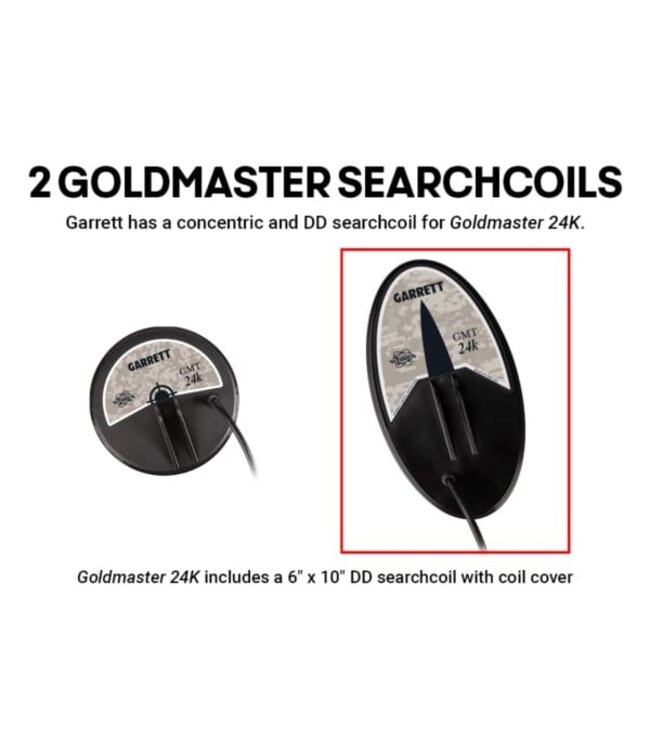 Goldmaster 24K  6x10  Metal Detector