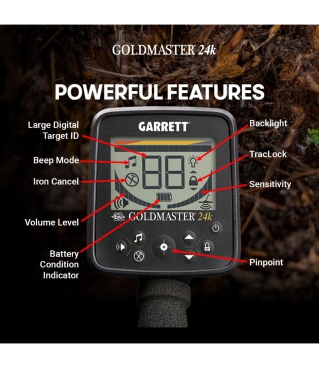 Vortex VX9 8.5x11 Raider Metal Detector