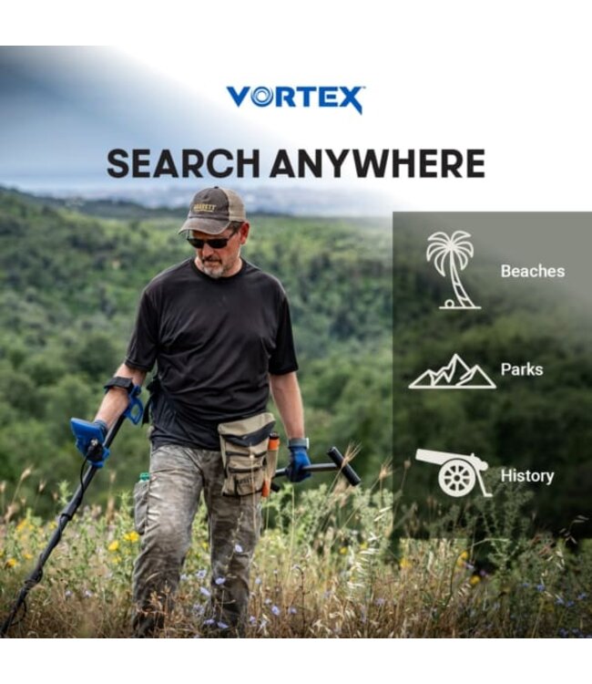 Ace Apex  Metal Detector 8.5x11 Jase Robertson Signature Edition