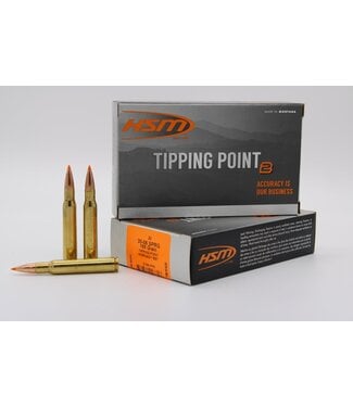 HSM Tipping Point 2 Ammo 30-06 SPRG 165gr  Hornady SST 20 Rnds
