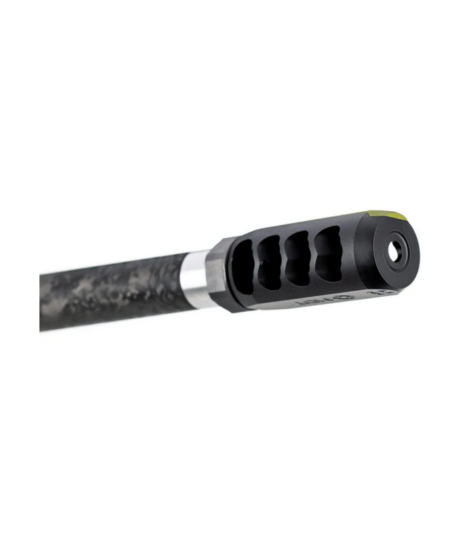 Comp Muzzle Brake 4 Port 308"  5/8"-24  Black/Green