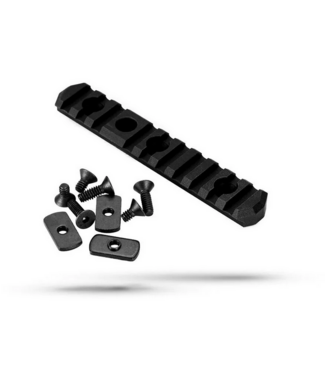 Rails-Picatinny Rail with QD Sling Cup-5"-Black