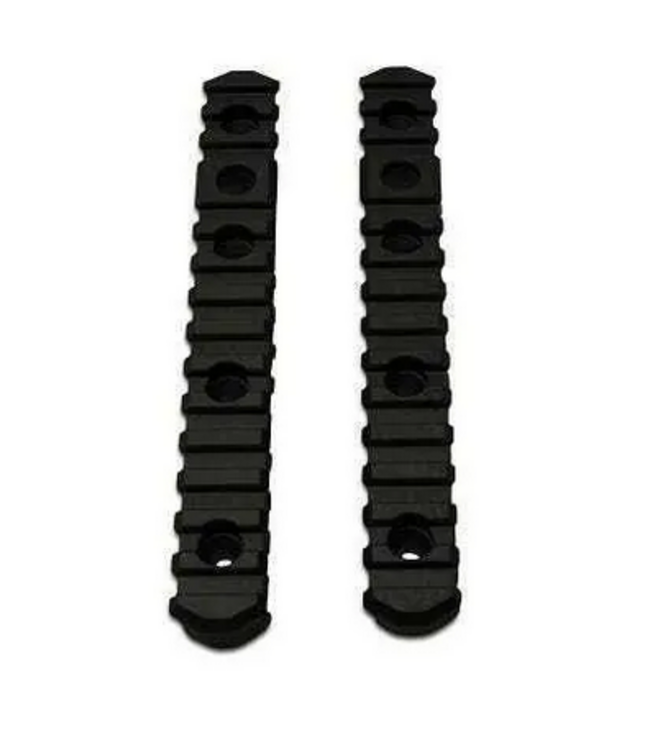 Rails-Picatinny Rail with QD Sling Cup-5"-Black