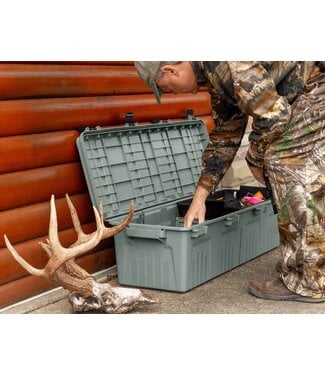 MTM The Mule Wheeled Mobile Gear Crate with Tray and Divider