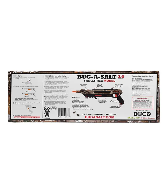 Bug-A-Salt Real Tree Camo Salt Gun