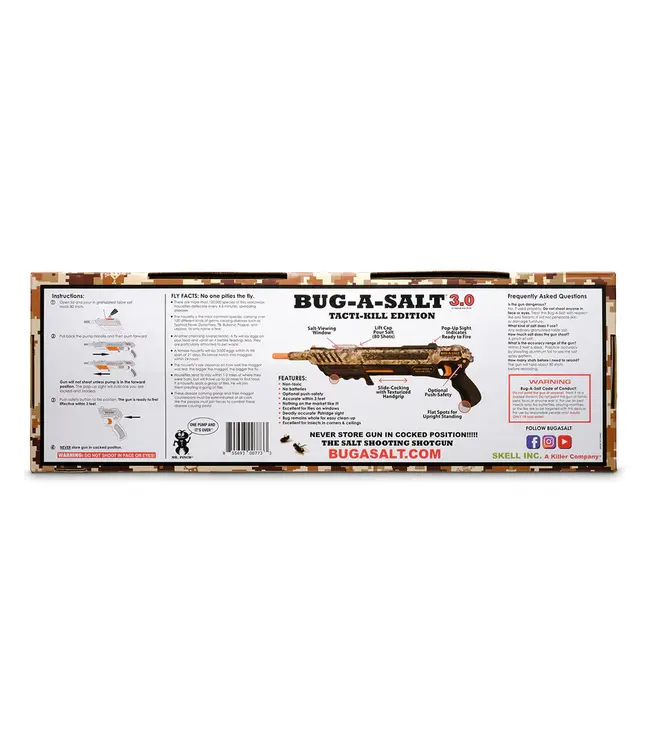 Bug-A-Salt Tacti-Kill Pump Salt Shotgun