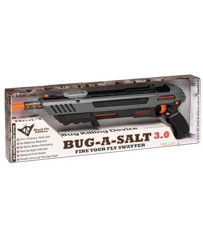 Bug-A-Salt 3.0 Black Fly Edition Salt Gun