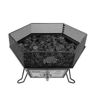 Off Grid Hex Fire Bowl  Collapsible w/Carry Bag