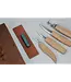 Beavercraft Set of 4 Knives in a Book Case
