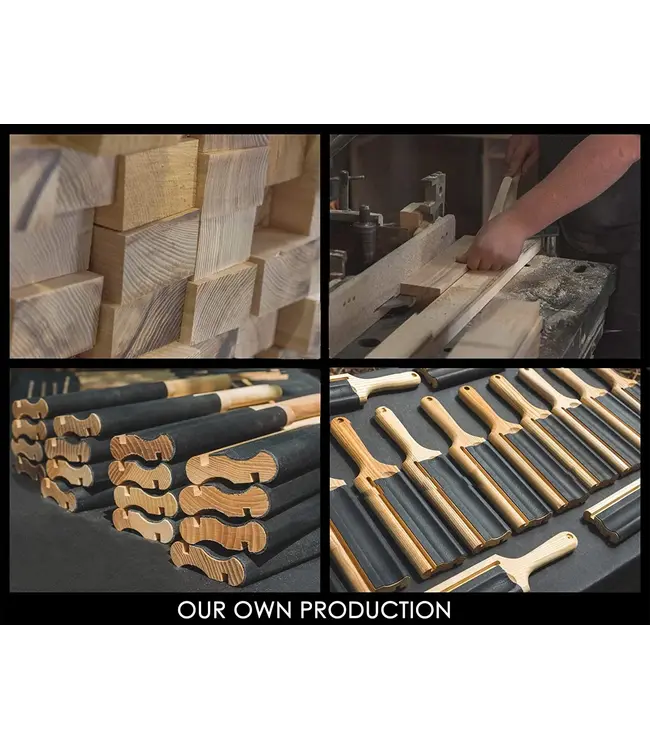 Beavercraft Dual Sided Leather Paddle Strop for Hook Knives & Gouges