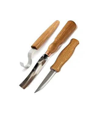 Beavercraft Spoon Carving Set with Gouge 3pc
