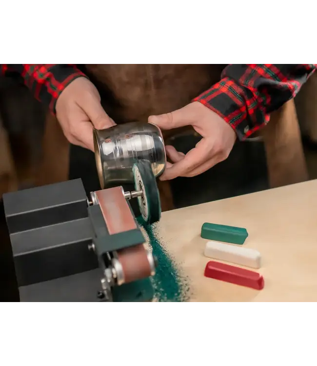 Beavercraft Set of 3 Polishing Compounds Red/White/Green