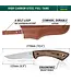Beavercraft Dune Carbon Steel Bushcraft Knife Walnut w/Sheath