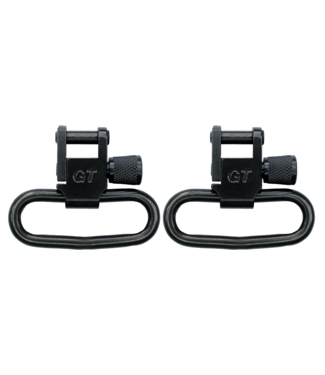 Grovtec 1" Locking Swivels Blued Pair